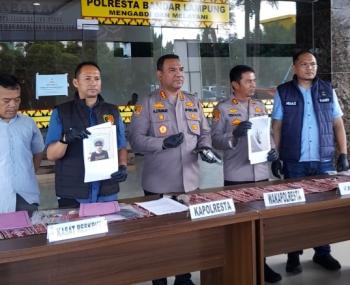 Beraksi Lima Kali, Pelaku Curanmor Asal Lampung Timur Ditangkap, Polisi Sita Senpi Rakitan